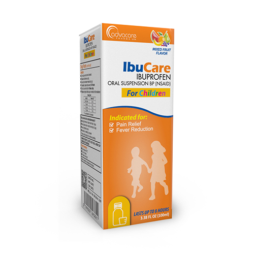 Suspensión Oral de Ibuprofeno (caja de 1 frasco)