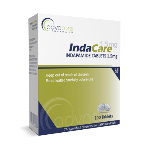 Indapamide Tablets (box of 100 tablets)