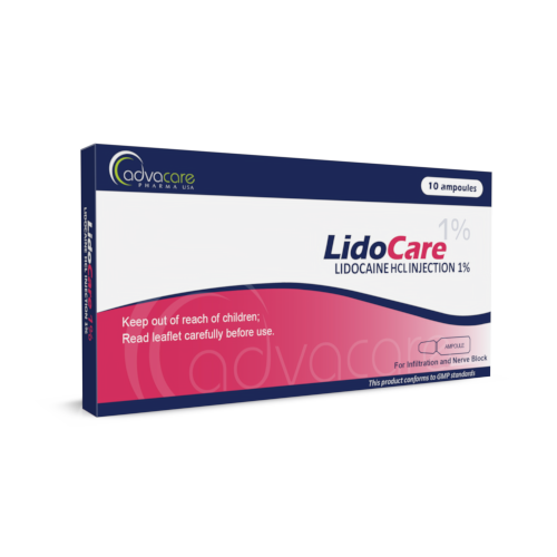 Injection de Lidocaïne HCl (boîte de 10 ampoules)