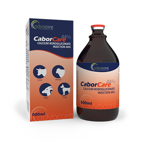 Inyección de Borogluconato de Calcio (1 caja y 1 frasco)