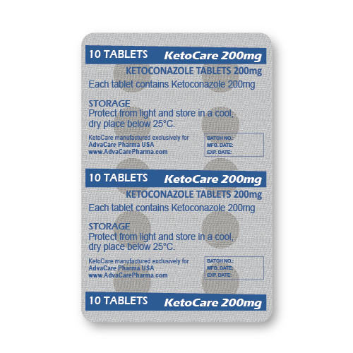 Comprimés de Kétoconazole (blister de 10 comprimés)