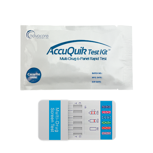 Kits de test de drogues 6 panels (poche du kit 1)