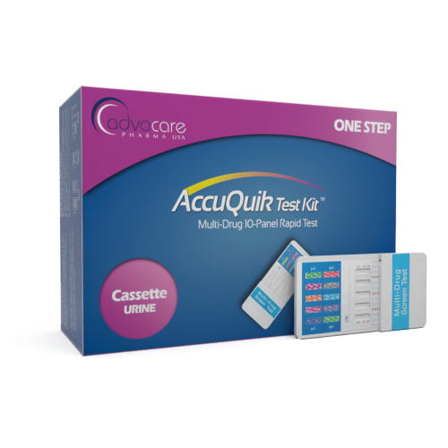 Kits de test de drogues 10 panneaux (boîte de 25 kits)