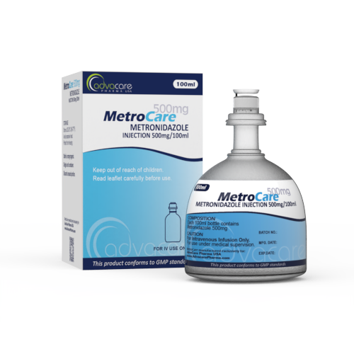 Inyección de Metronidazol (1 caja y 1 frasco)