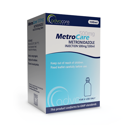 Inyección de Metronidazol (caja de 1 frasco)