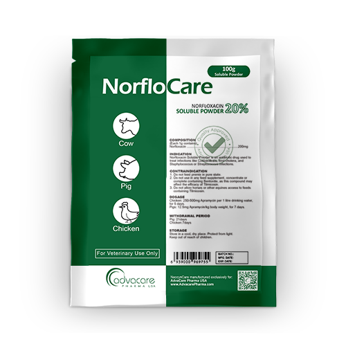 Norfloxacin Soluble Powder (1 bag)