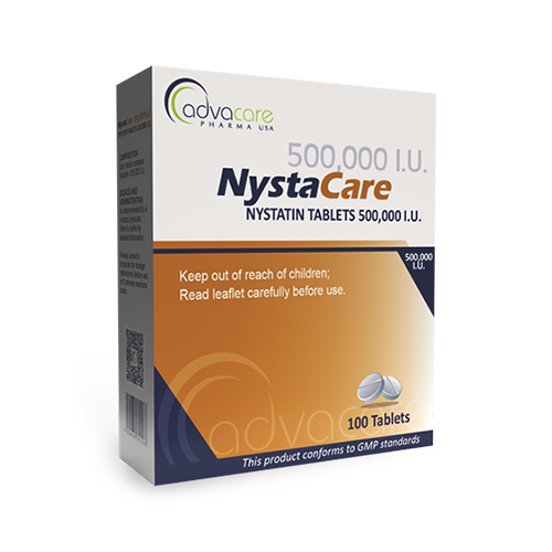 Nystatin Tablets (box of 100 tablets)