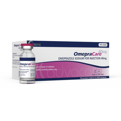 Omeprazol para Inyección (1 caja y 1 frasco)