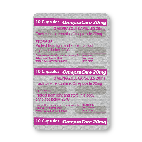 Omeprazole Capsules (blister of 10 capsules)