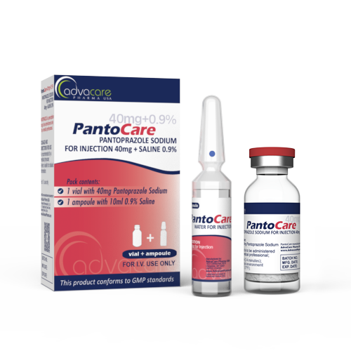 Pantoprazole with Saline for Injection (1 box, 1 vial and 1 WFI ampoule)