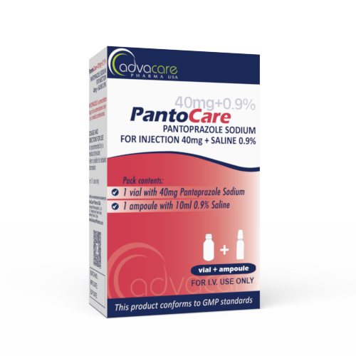 Pantoprazole with Saline for Injection (box of 1 vial and 1 WFI ampoule)