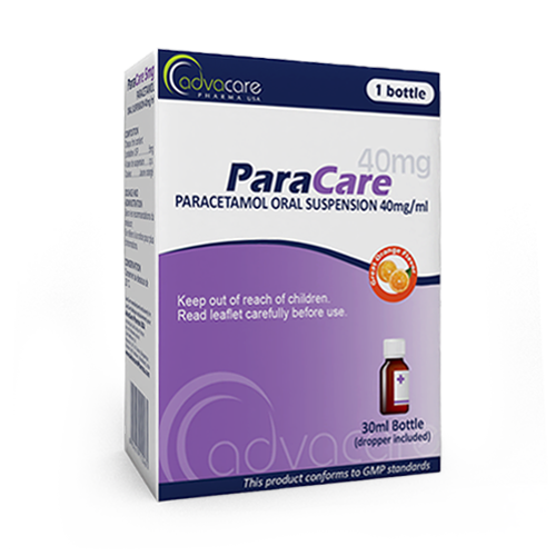 Suspensión de Paracetamol (caja de 1 frasco)