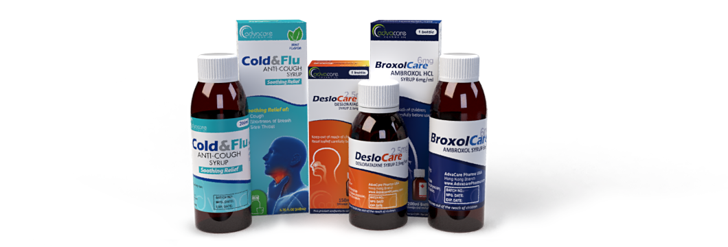 Pharmaceutical Syrups and Liquids by AdvaCare Pharma. Pharmaceutical Syrups and Liquids by AdvaCare Pharma.
