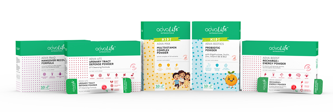 Dietary and nutritional powder vitamins and supplements.