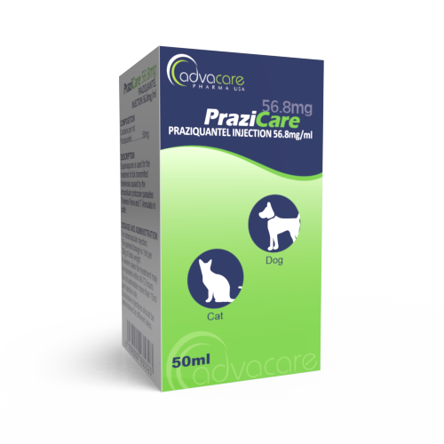 Praziquantel Injection (box of 1 vial)
