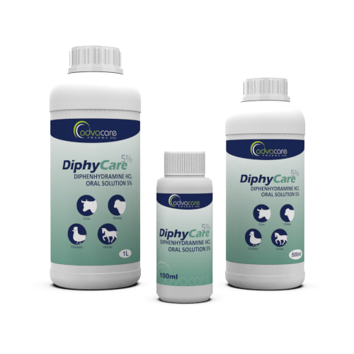 Solución Oral de Difenhidramina (100ml botella, 500botella de ml y 1botella de L)
