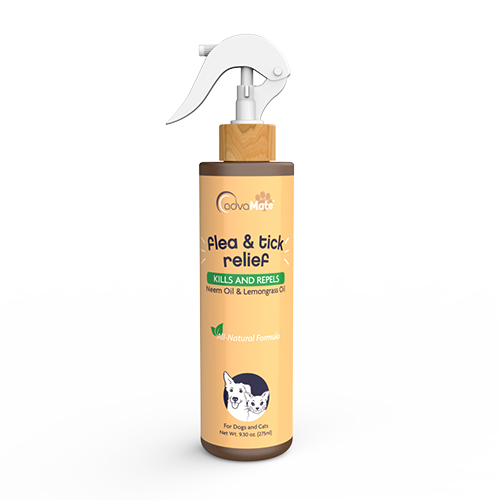 Spray de Soulagement contre les Puces et Tiques (1 bouteille)