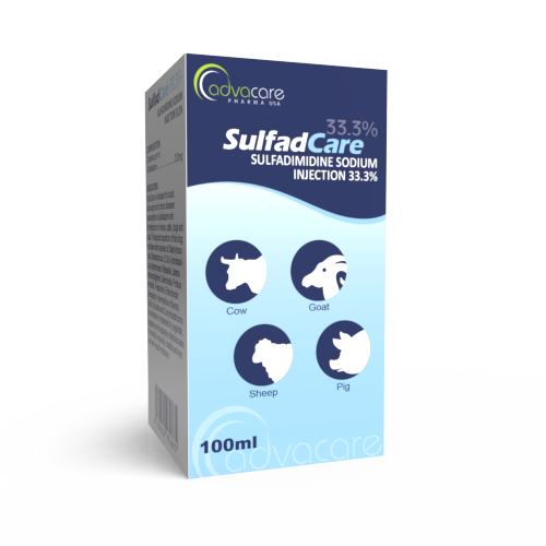 Sulfadimidine Sodium Injection (box of 1 vial)