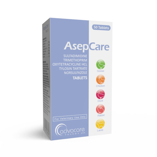Sulfadimidine + Trimethoprim + Oxytetracycline HCl + Tylosin Tartrate + Norsulfazole Tablets (box of 50 tablets)