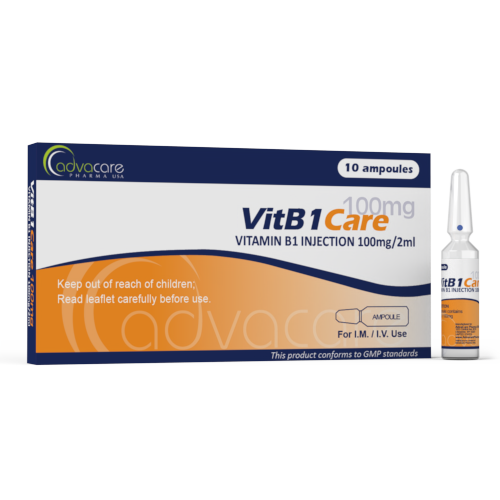 Vitamin B1 Injection (Thiamine HCl) (1 box and 1 ampoule)