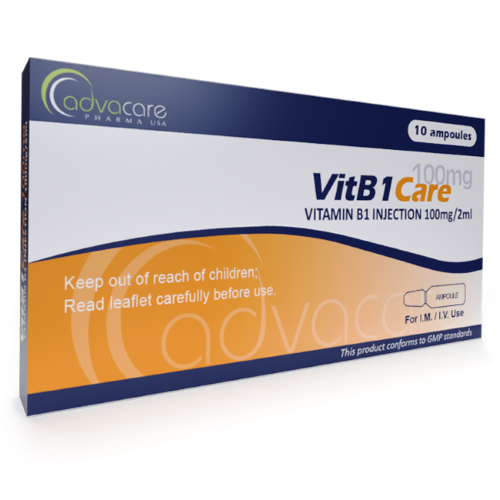 Vitamin B1 Injection (Thiamine HCl) (box of 10 ampoules)