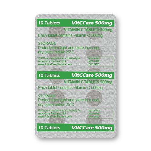 Vitamin C Tablets (blister of 10 tablets)