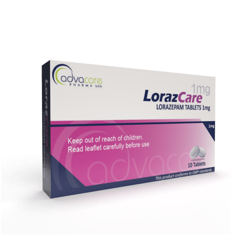 Comprimidos de Lorazepam (caja de 10 comprimidos)