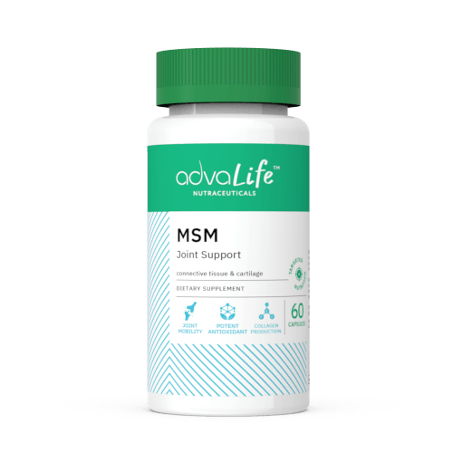 Capsules de MSM (bouteille de 60 capsules)