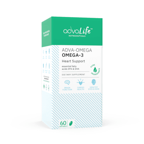 Cápsulas de Omega-3 (caja de frasco)
