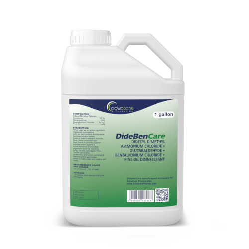 Didecyl Dimethyl Ammonium Chloride + Glutaraldehyde + Benzalkonium Chloride + Pine Oil Disinfectant (1 bottle)