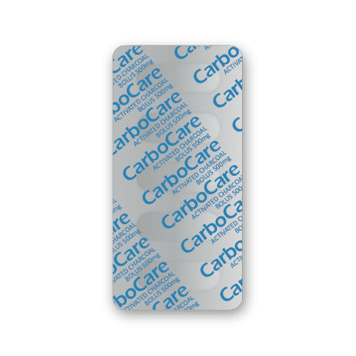 Activated Charcoal Boluses (blister of 5 boluses)