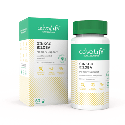 Capsules de Ginkgo Biloba (1 boîte et 1 bouteille)