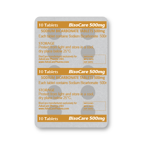 Comprimés de Bicarbonate de Sodium (blister de 10 comprimés)