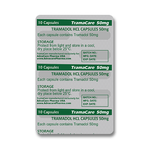 Cápsulas de Tramadol (blíster de 10 cápsulas)