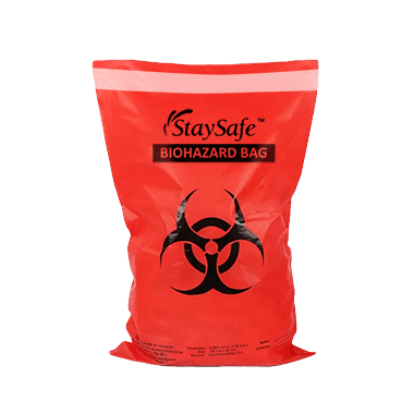 Biohazard Bag Self-Adhesive