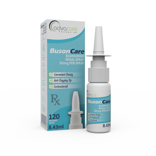 Budesonide Nasal Spray (1 box and 1 spray bottle)