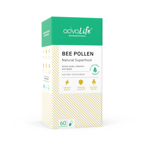 Bee Pollen Capsules (box of bottle)