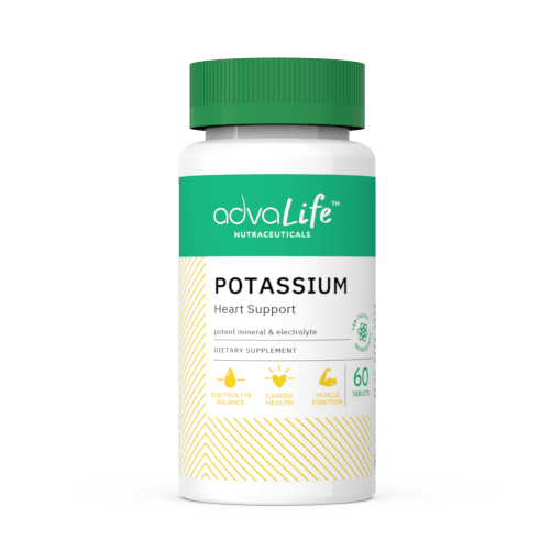 Comprimés de Potassium (bouteille de 60 comprimés)