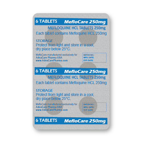 Mefloquine Tablets (blister of 6 tablets)