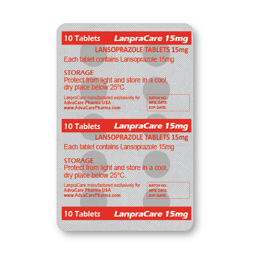 Comprimidos de Lansoprazol (blíster de 10 comprimidos)