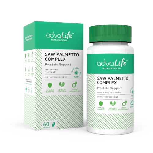 Capsules de Saw Palmetto (1 boîte et 1 bouteille)