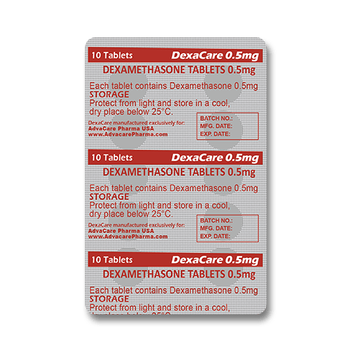 Comprimés de Dexaméthasone (blister de 10 comprimés)