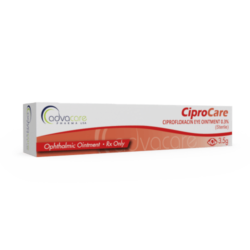 Pommade Ophtalmique de Ciprofloxacine (boîte de 1 tube)