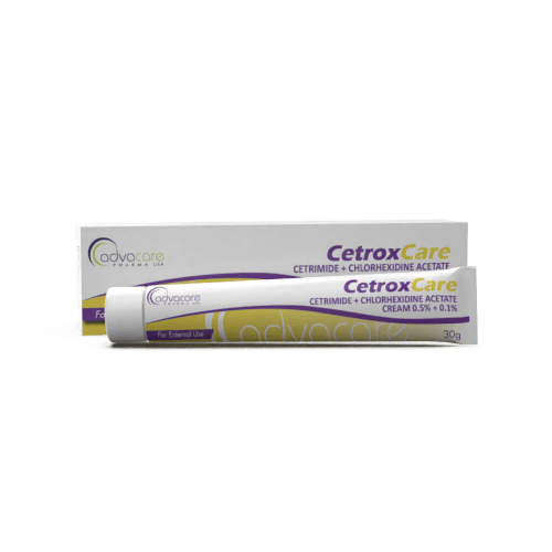 Cetrimide + Chlorhexidine Cream (1 box and 1 tube)