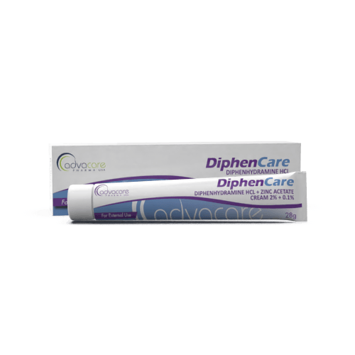 Crème de Diphenhydramine HCl + Acétate de Zinc (1 boîte et 1 tube)