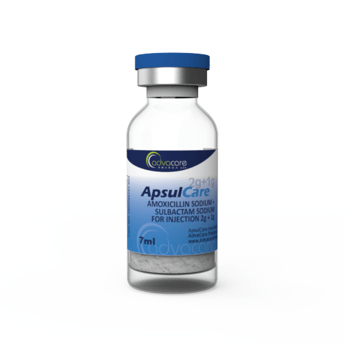 Amoxicillin Sodium + Sulbactam Sodium for Injection (1 vial)