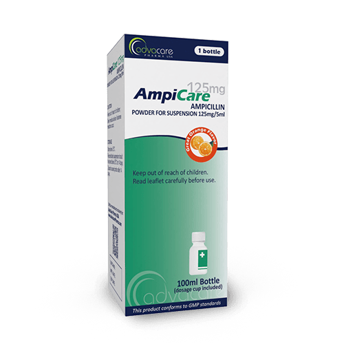 Ampicilline pour Suspension Orale (boîte de 1 flacon)