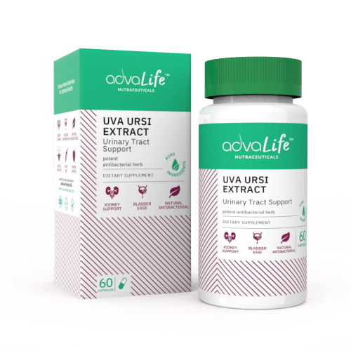 Uva Ursi Capsules (1 box and 1 bottle)