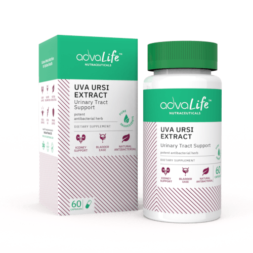 Uva Ursi Capsules (1 box and 1 bottle)