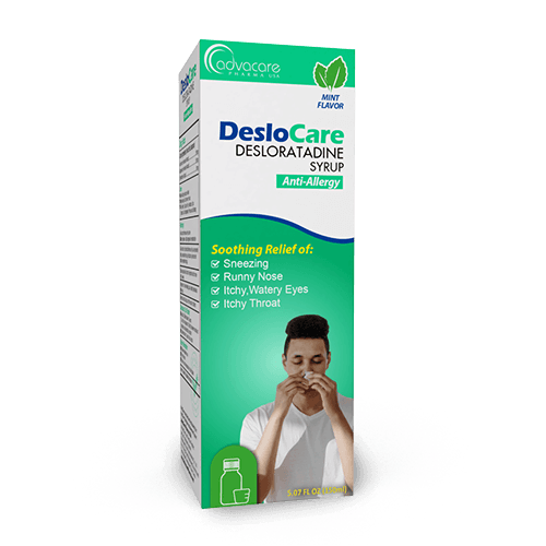 Jarabe de Desloratadina (caja de 1 frasco)